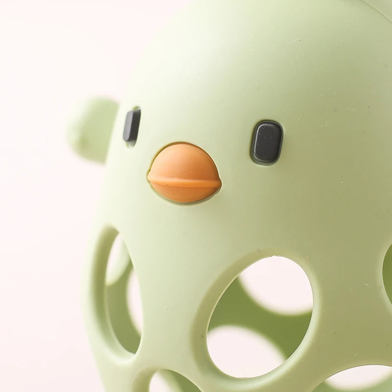 Silicone Hollow Teether Toy