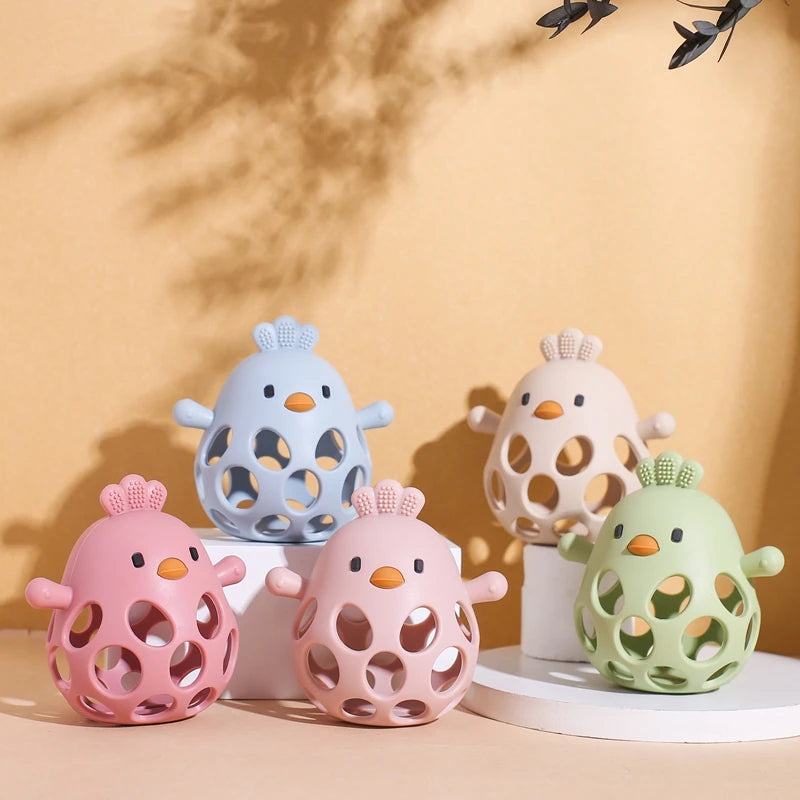 Silicone Hollow Teether Toy
